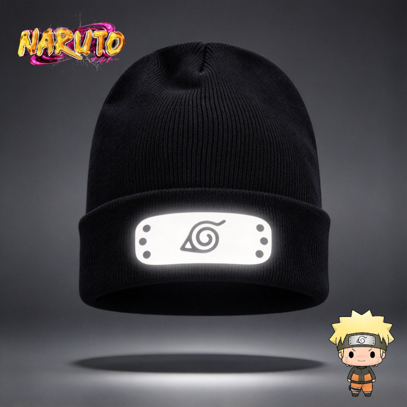 Anime Cosplay Couple - Gorro de Malha Fofo de Desenho