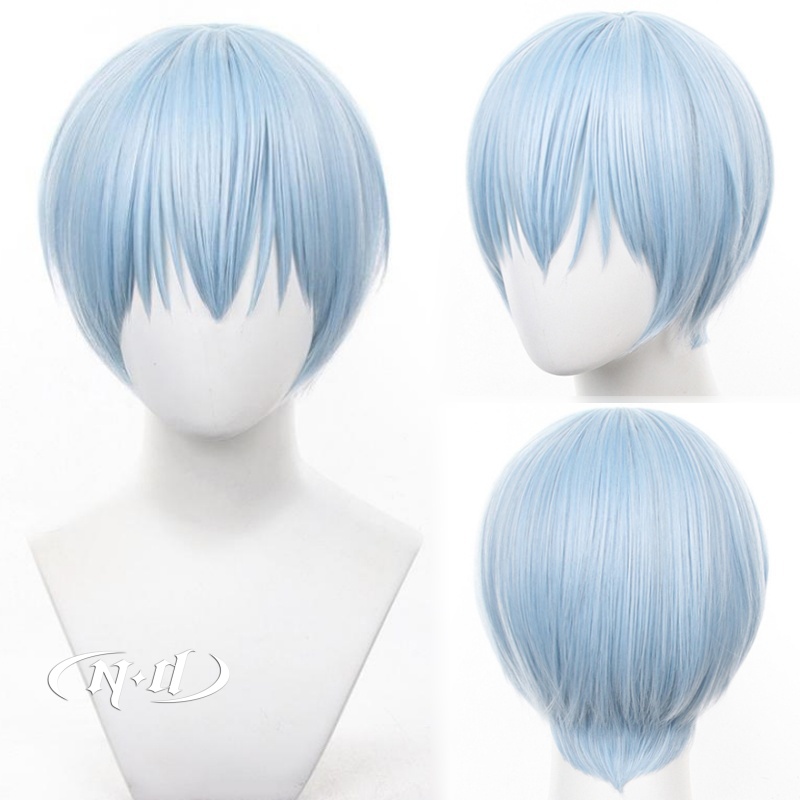 ND Himmel Cosplay Perucas Frie - Anime Cosplay Blue Hair avaliação e preço