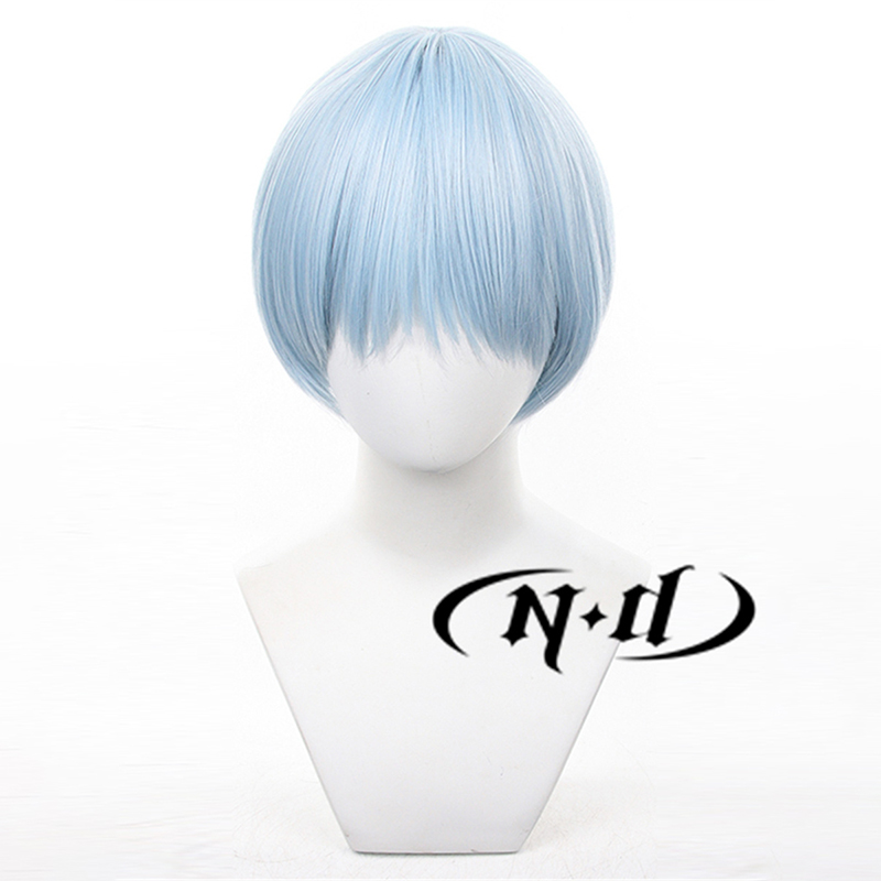 ND Himmel Cosplay Perucas Frie - Anime Cosplay Blue Hair avaliação e preço